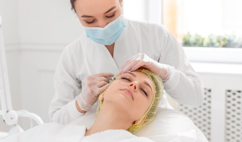 RF Microneedling for non-surgical skin tightening and firming in Dubai