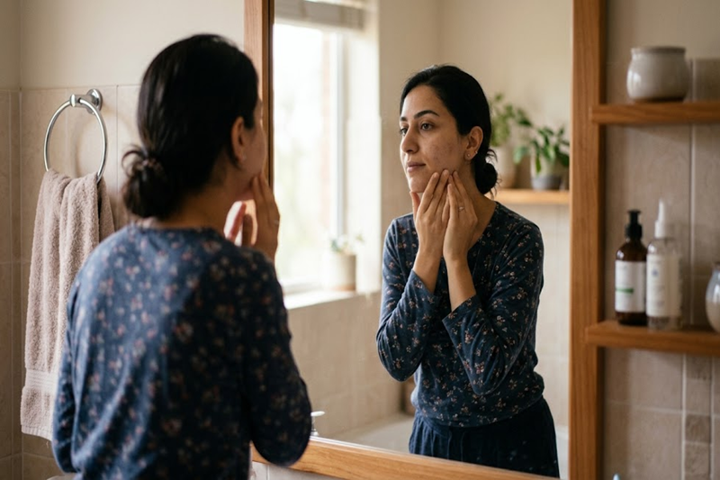 Postpartum skin recovery after pregnancy