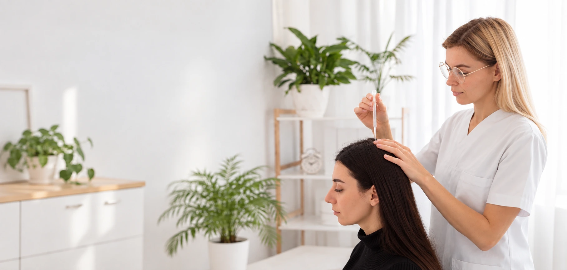 PRP Hair Therapy Dr. Elham Keikha Dubai
